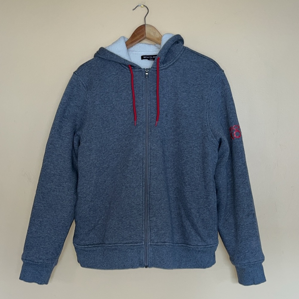 Michael Kors Fleece Lined Full Zip Hoodie